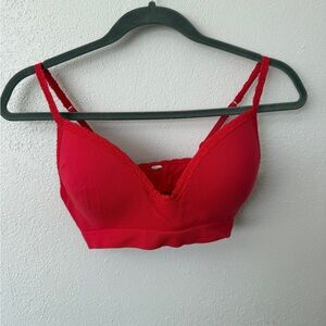 Victoria's Secret Scarlet Lace Bralette